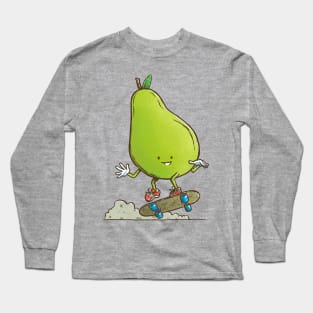 The Pear Skater Long Sleeve T-Shirt